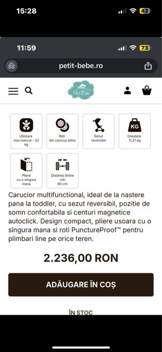 Carucior joie finiti signature