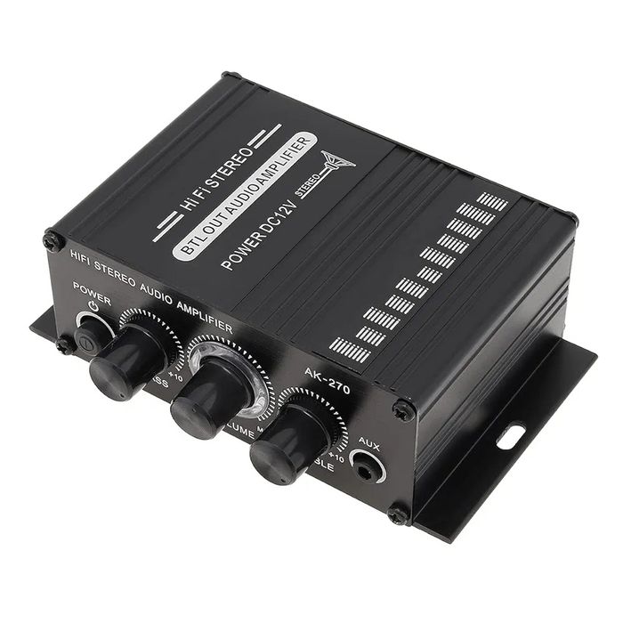 Amplificator audio karaoke doua canale clasa D