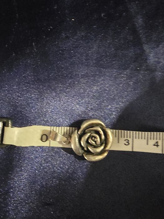 Pandantiv floare trandafir din argint 925