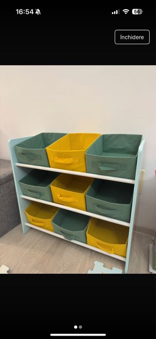 Raft depozitare jucarii Lidl