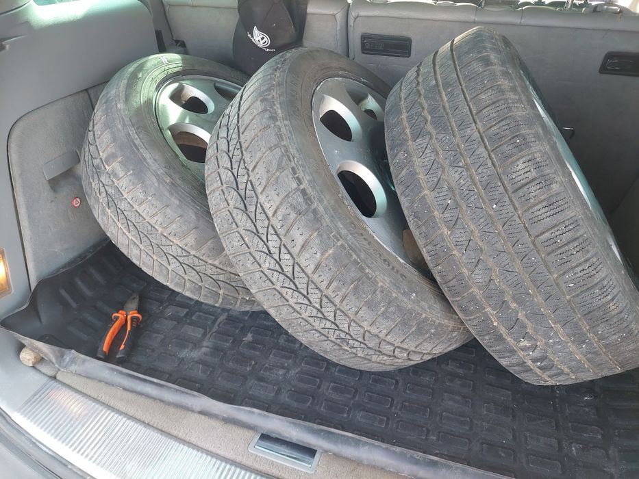 Джанти с зимни гуми