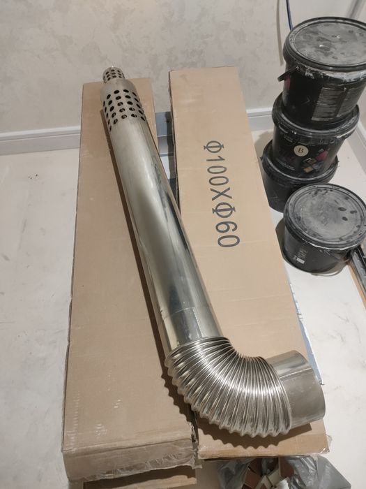Вытяжка для котёл / дымоход для газовой колонки