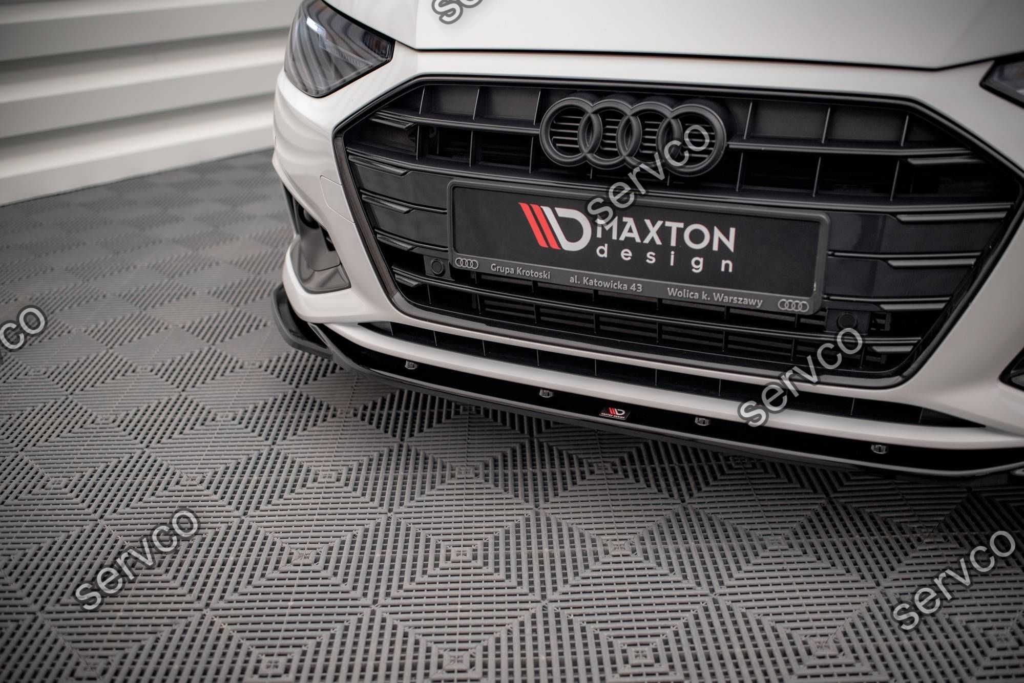 Prelungire bara fata Audi A4 B9 Facelift 2019- v15 - Maxton Design