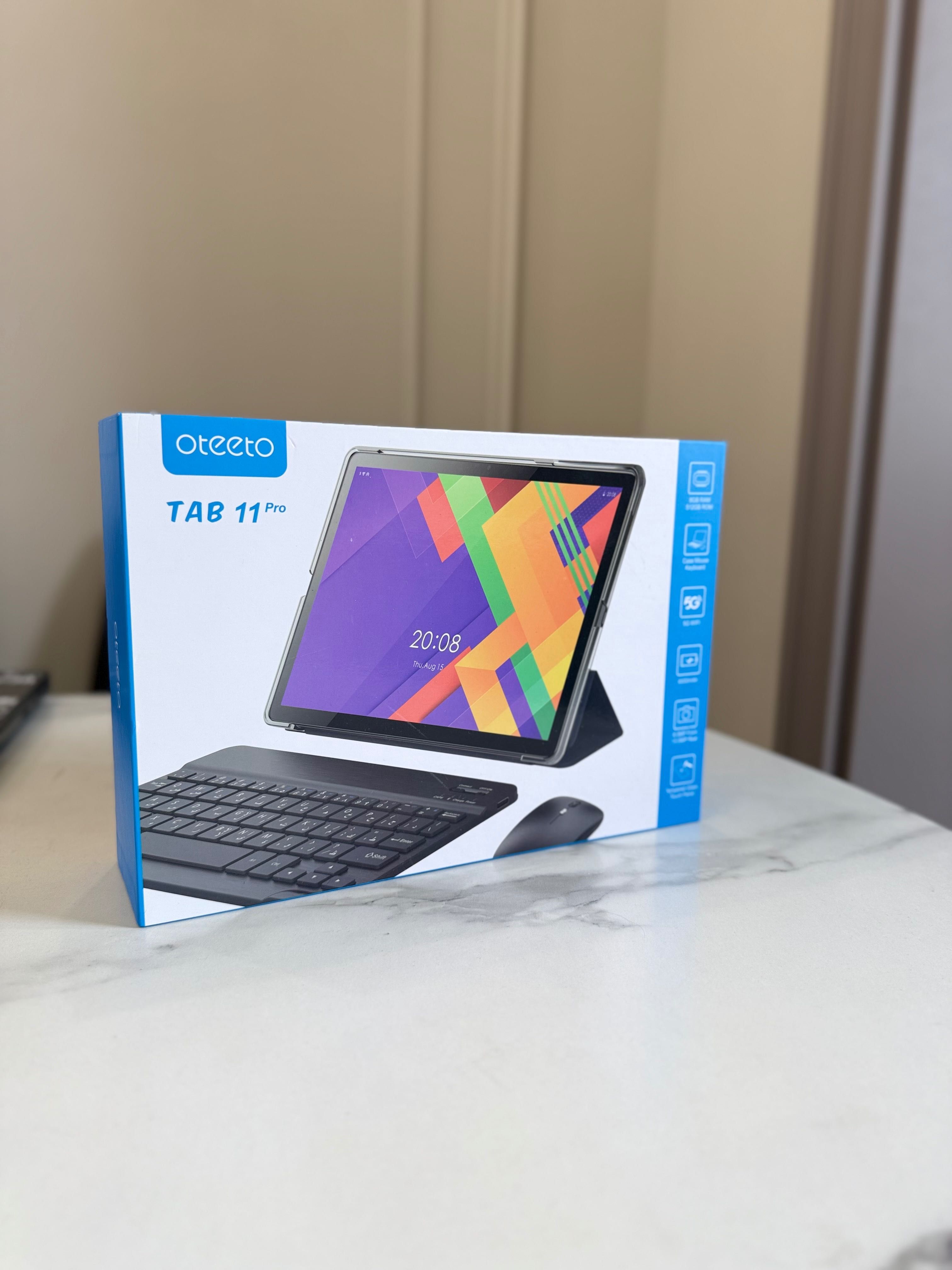 Планшет OTEETO TAB 11Pro, + клавиатура мышка чехол