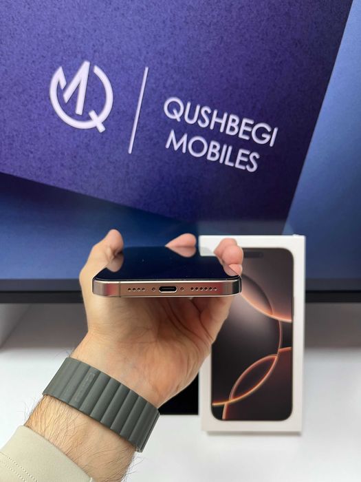 aybi bor o`qing oldin iPhone 16 pro max 256gb