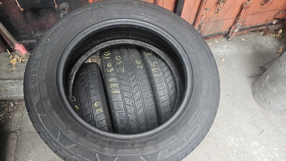 anvelope 195 60 16c michelin si continental IARNA