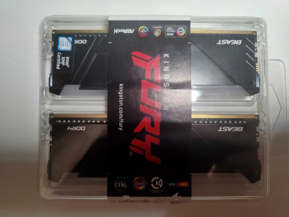 RAM Kingston FURY Beast 16GB DDR4 3200MHz