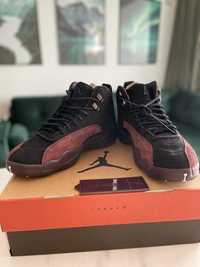 Air jordan 12 x A ma maniere black wine red