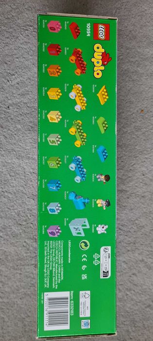 LEGO trenulet cu numere, 1,5 ani. NOU.