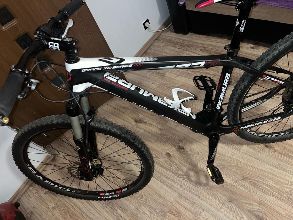 Bicicletă carbon Nakamura T800 UD Carbon