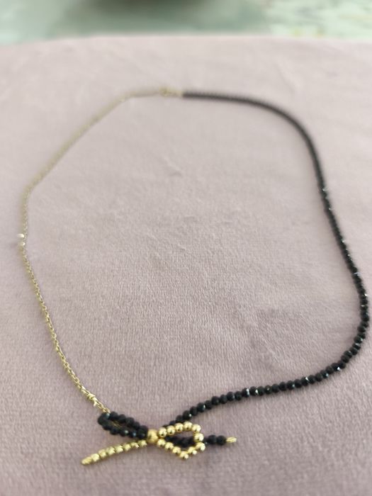 Colier aur 14k si spinel