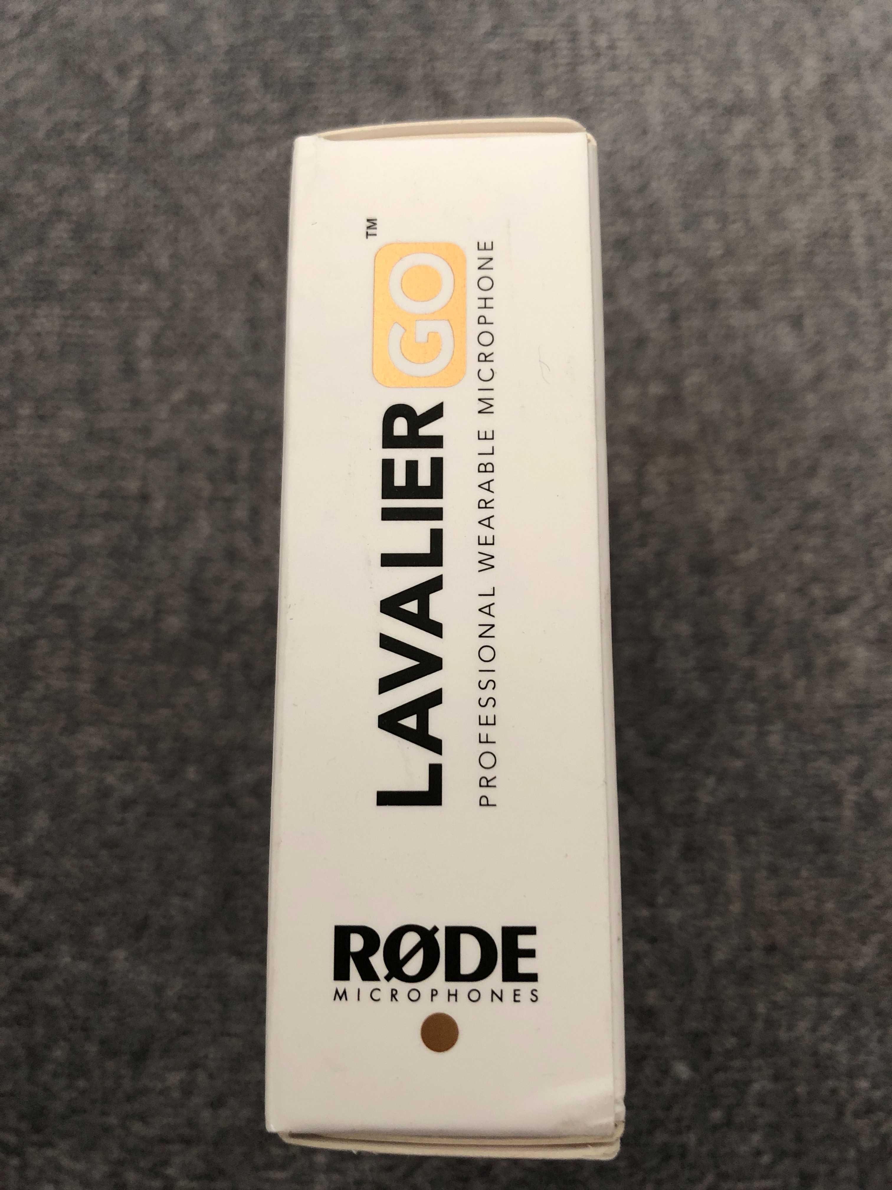 Microfon professional Rode Lavalier Go Nou Sigilat