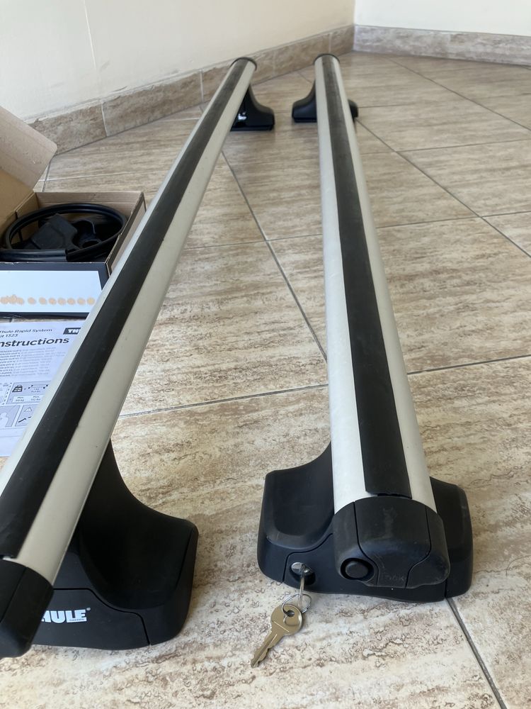 Thule 754,греди и монтаж за VW Golf 5/6/7