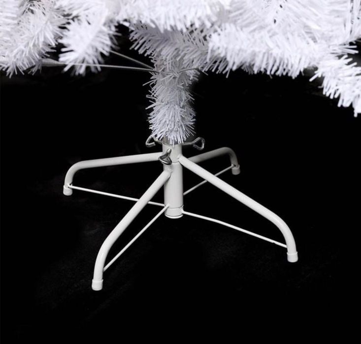 Коледна елха, бяла 400 клона - 1.50м