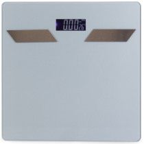 Cantar, Sticla, Ecran LCD, 180 kg, 28x28x2.5 cm, Gri