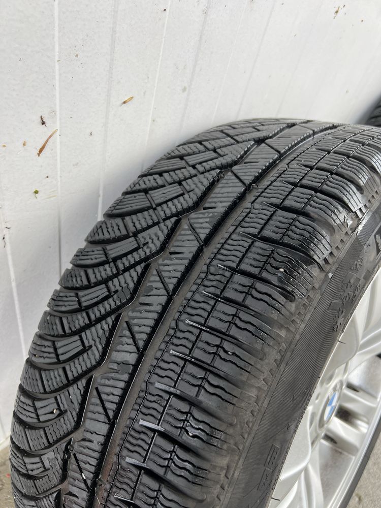 БМВ джанти 17 със зимни гуми Michelin Pilot Alpin 235/55/17 - комплект