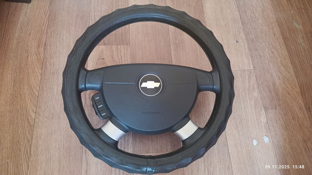 Руль от Nexia 3 оригенал подушка и пульт есь
