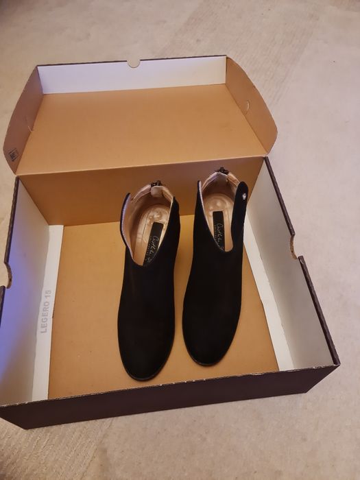 Botine piele mar 36