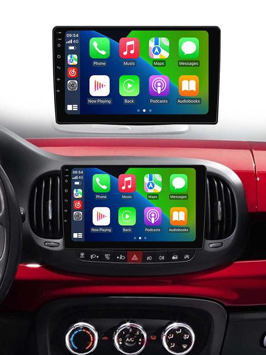 Navigatie Android 14 FIAT 500L 1/8 Gb Waze CarPlay Bt GPS + CAMERA