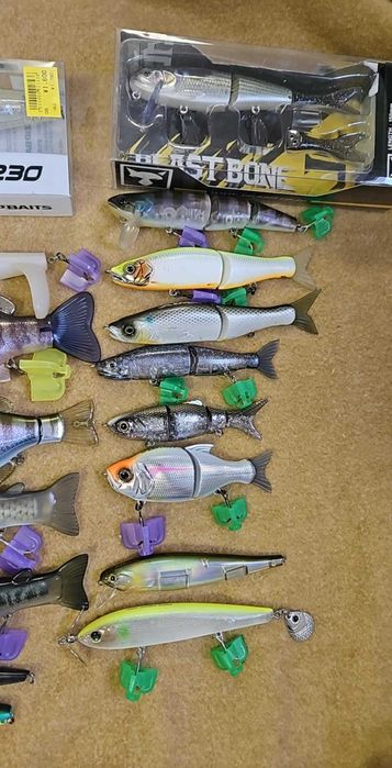 Японски  големи воблери   DEPS,GAN CRAFT.OSP...