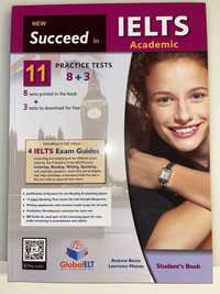 NEW SUCCEED IN IELTS ACADEMIC 11 Practice Tests +Self-study Guide+CD