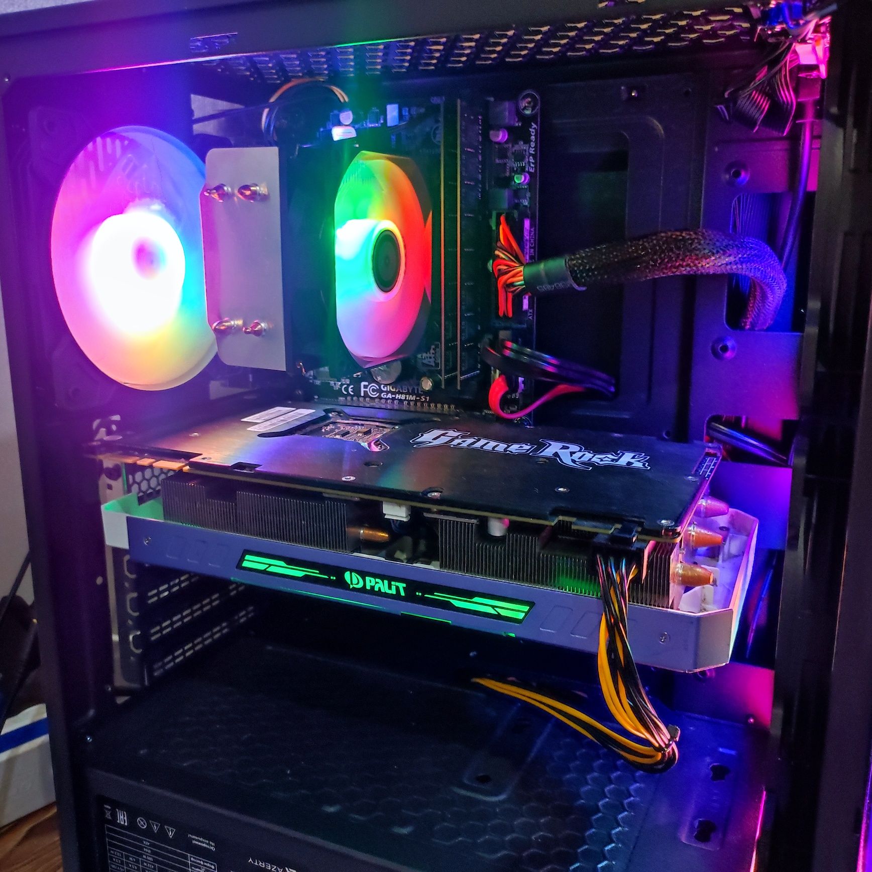 Игровой системный блок gtx1070 xeon e3 1270v3 Озу16гб ддр3(доставка за