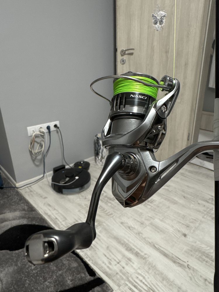 ‼️Makapa Shimano 21 NASCI 1000 Shimano Bassterra Sea Bass 2.44m 6-28g