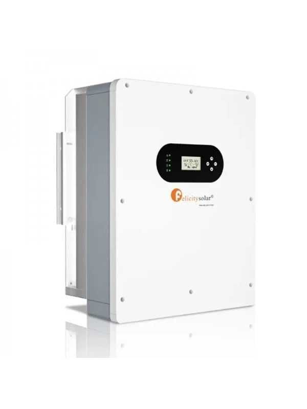 Соларна система 10 kW+инвертор Felicity 10 kw+5.12kwh батерия-Трифазна