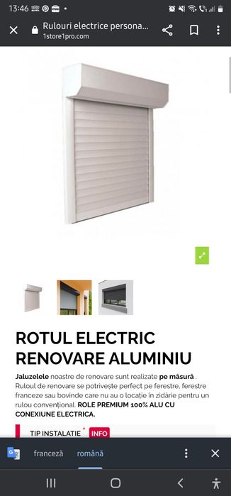 Oblon pentru geamuri