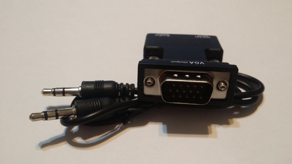 Adaptor imput HDMI - output VGA + output Audio
