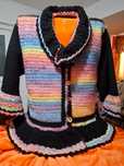 Cardigan crosetat manual