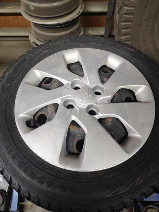 Резина с дисками Киа Рио