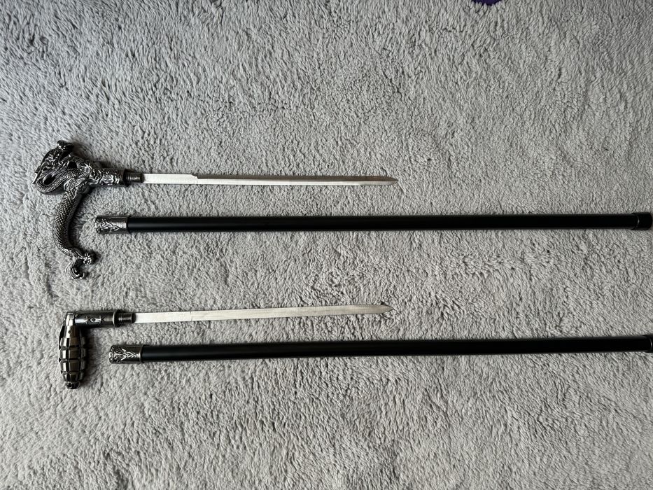 Baston 2 in 1 sabie in trei variante pentru cadou