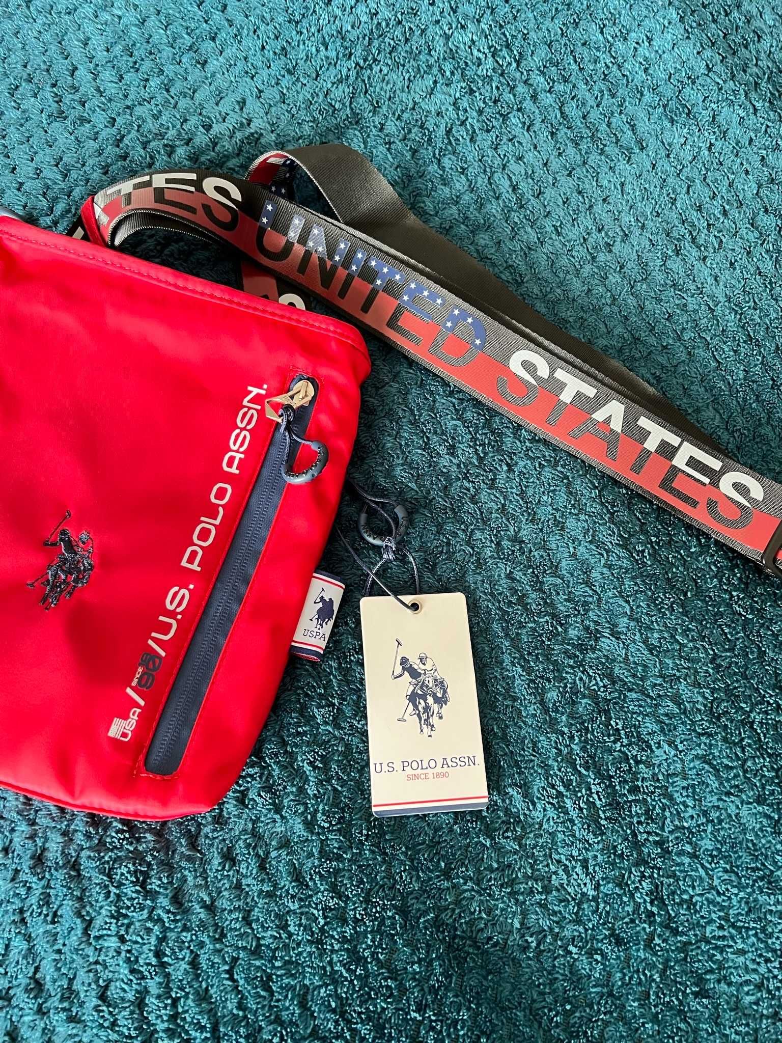 U.S. POLO ASSN. Bodybag Red Limited  - ORIGINAL BY U.S.A