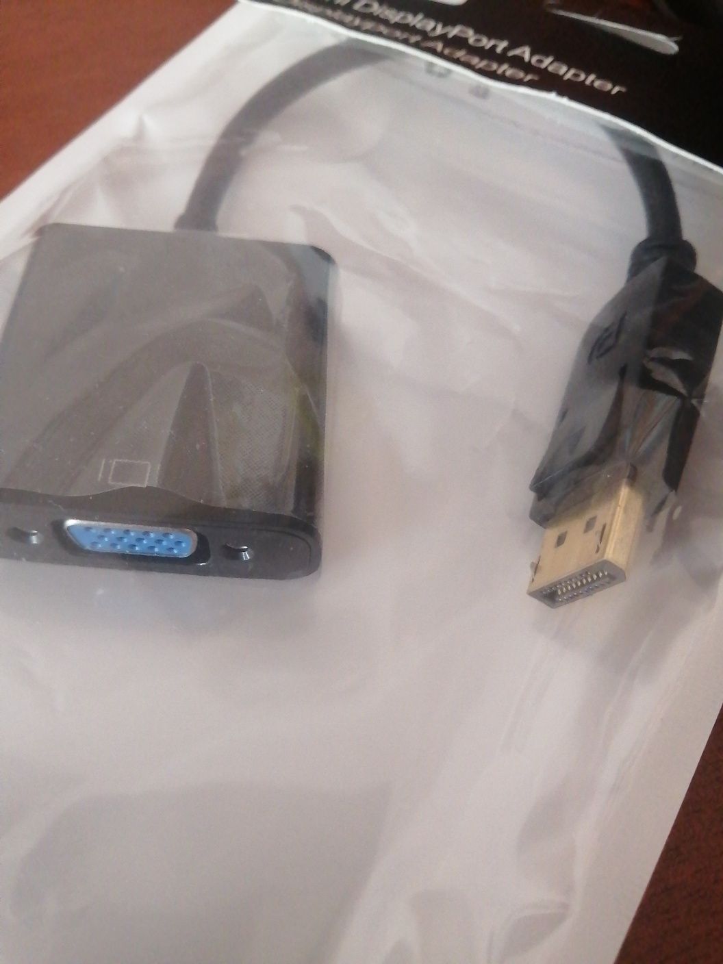 Переходник display port - vga
