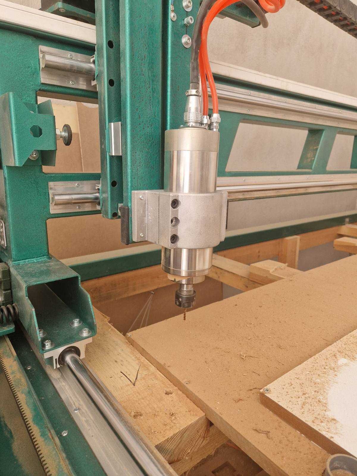 Продава се CNC машина с работна площ 2200x1300 мм – готов бизнес пакет