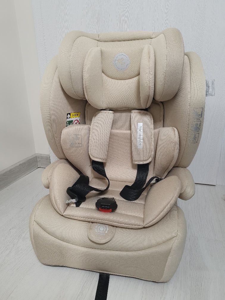 Столче за кола Lorelli с IsoFix, 76-150 cm, Бежаво