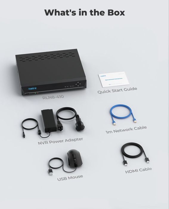 Reolink 8 канален 8 MP + 2TB HDD