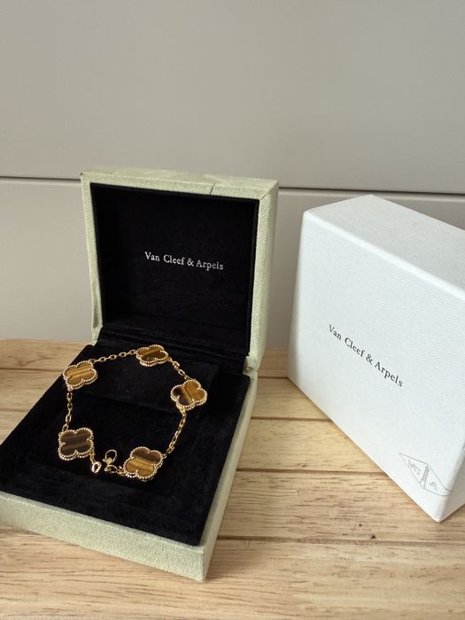 Гривна “тигрово око” Van Cleef