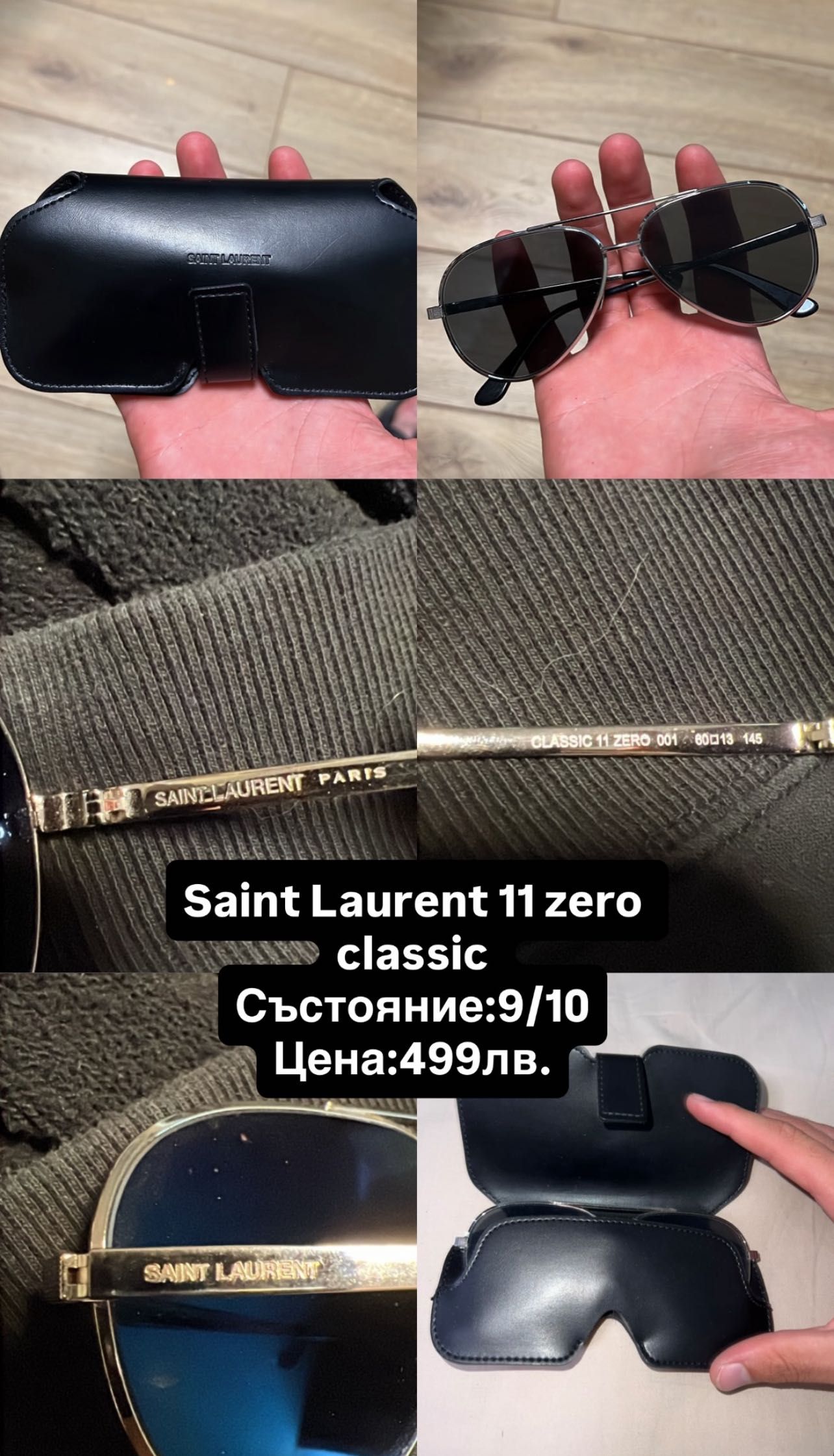 Слънчеви очила Saint Laurent 11 zero classic