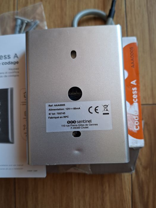 Tastatura cod de acces.