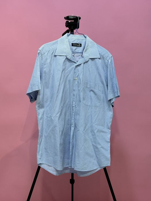 Camasa barbateasca albastra Constantin Italian Style