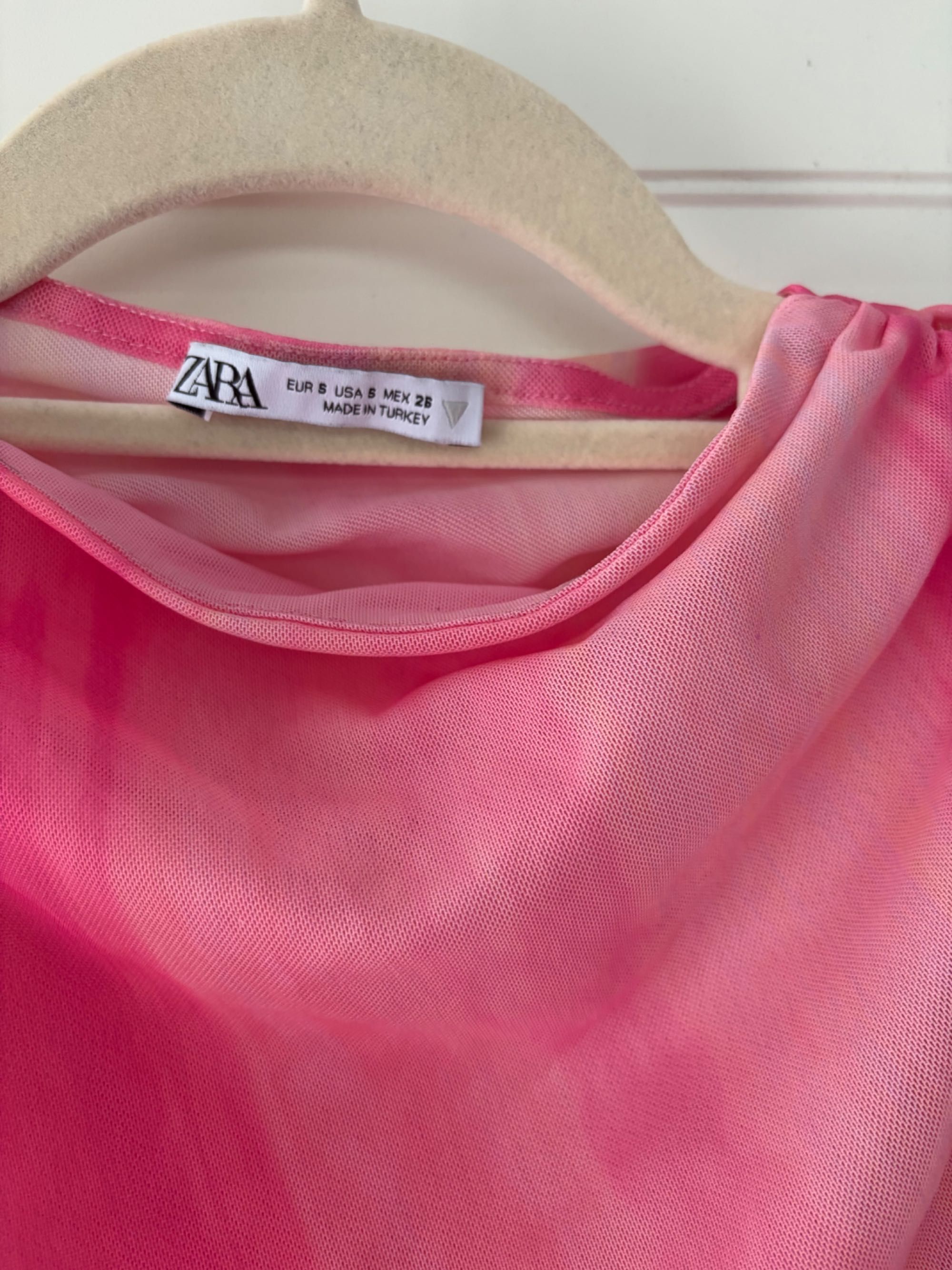 Розово Боди ZARA
