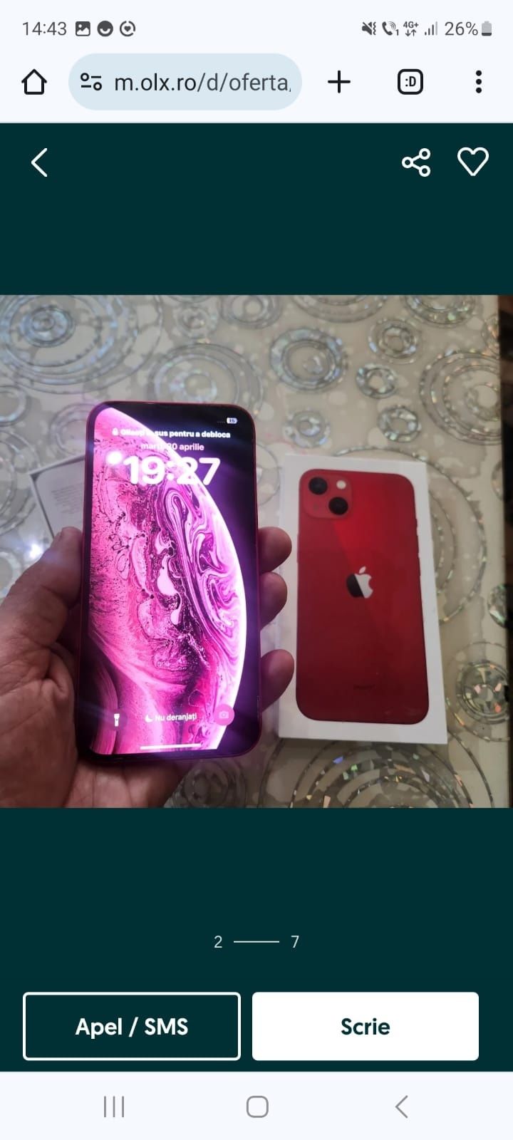 Iphone 13 128 Gb,impecabil,negociabil