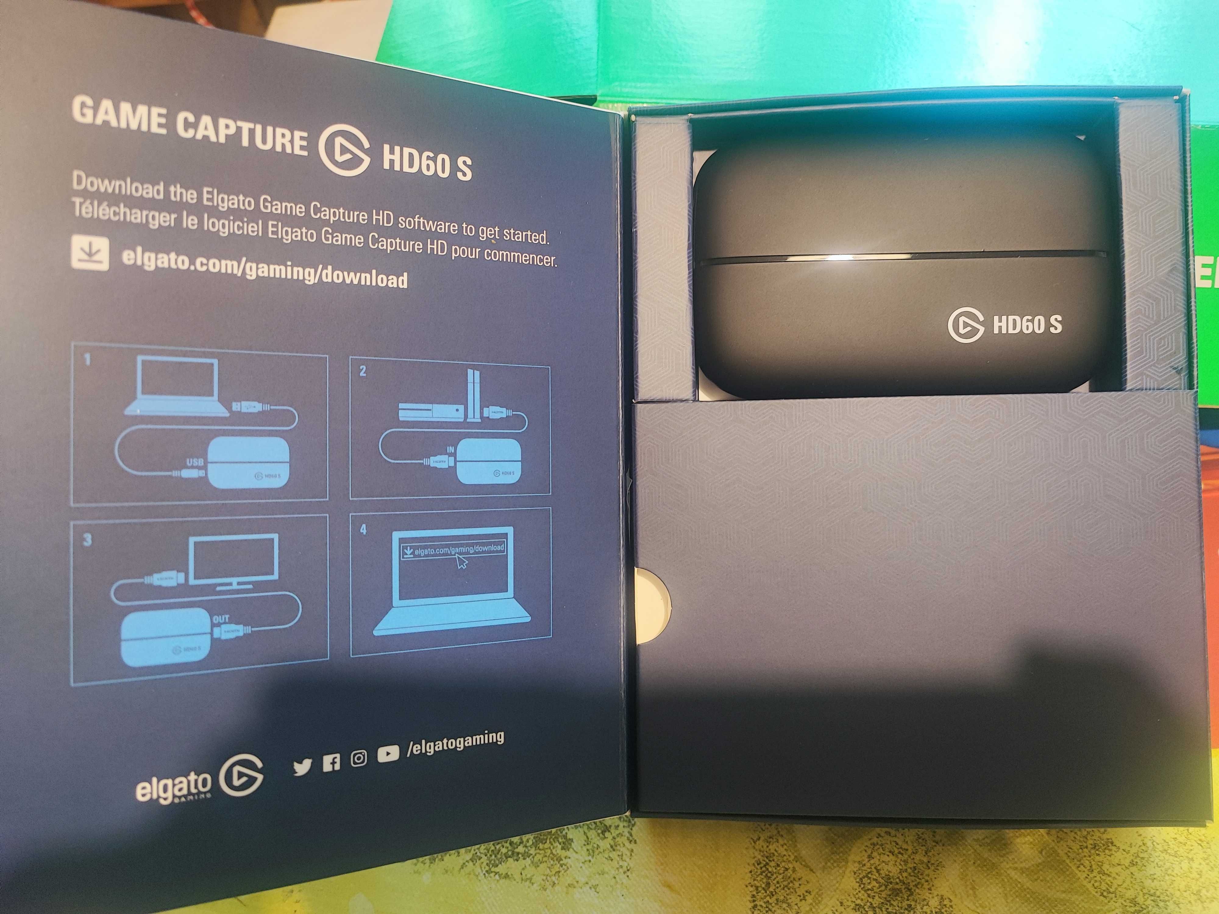 Записваща карта Elgato Game Capture HD60 S за Live Streaming-Нов