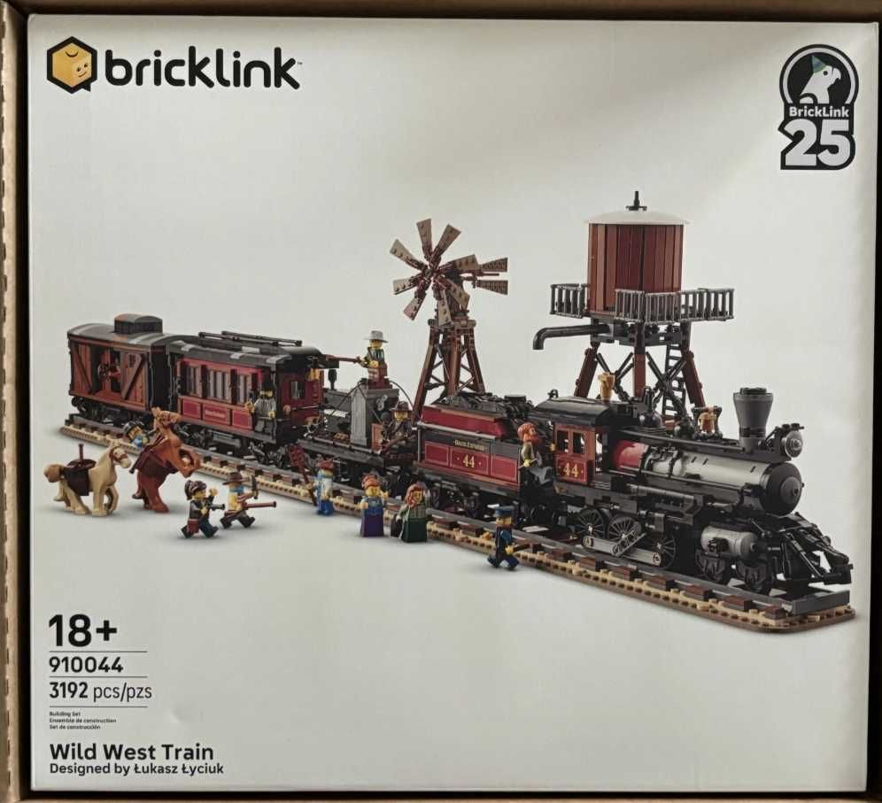 LEGO Wild West Train - Bricklink Designer Series 4 - Set 910044
