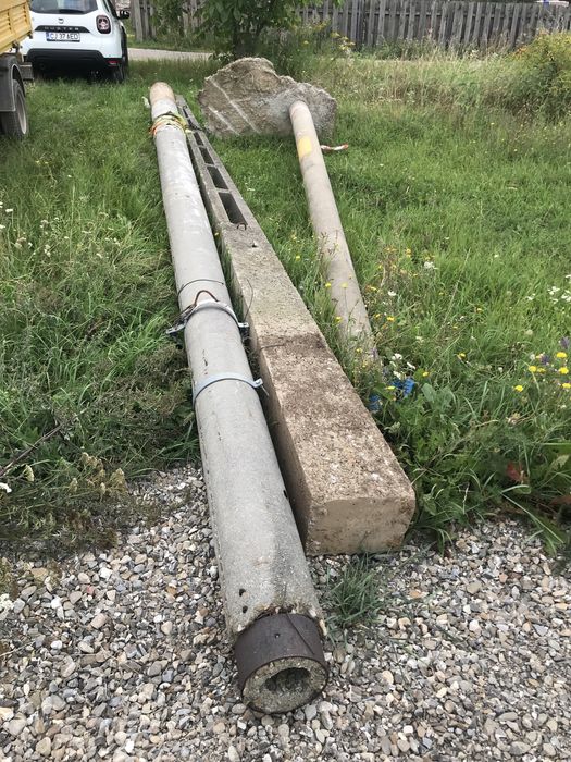 Stâlpi din beton armat rețea electrică