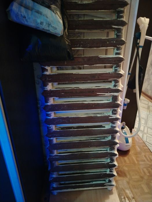 Чугунные батареи б/у