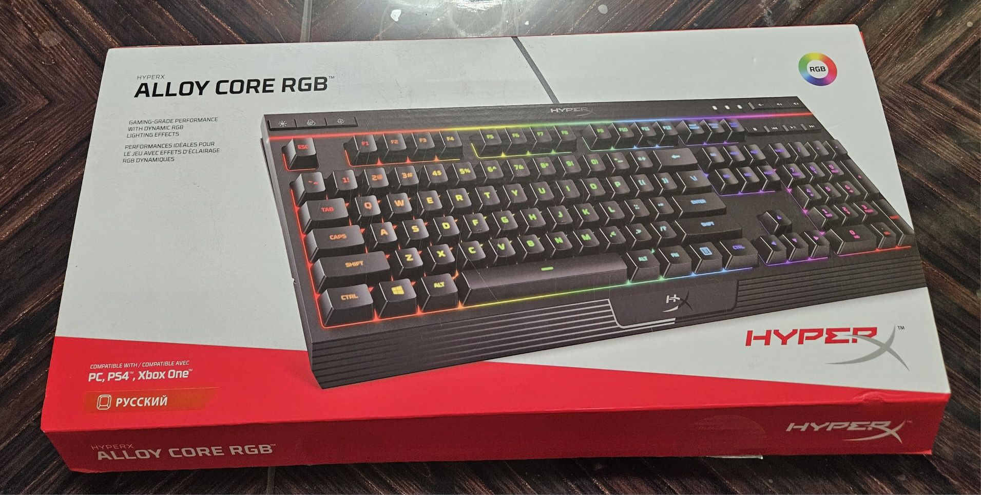 Клавиатура Hyperx alloy core rgb