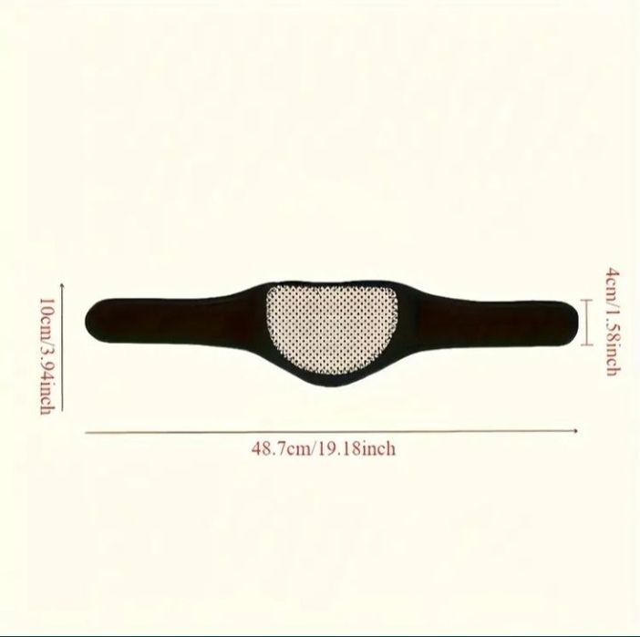 Guler cervical cu turmalină și magneți